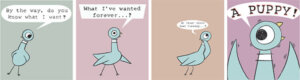 The Pigeon Wants a Puppy by Hyperion 1