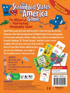The Scrambled States of America by Gamewright 1