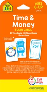 Time Money Flash Cards by School Zone 1