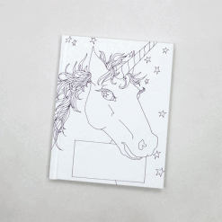 Unicorn Bare Book by Treetop Publishing