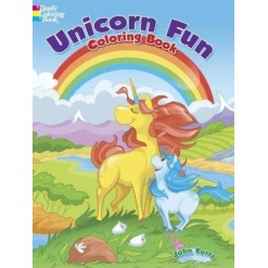 Unicorn Fun Coloring Book by Dover Publications