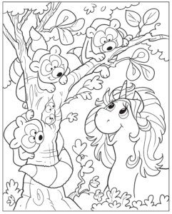 Unicorn Fun Coloring Book by Dover Publications 4