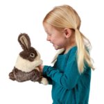 Baby Dutch Rabbit Puppet by Folkmanis 2