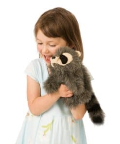 Baby Raccoon Puppet by Folkmanis 2