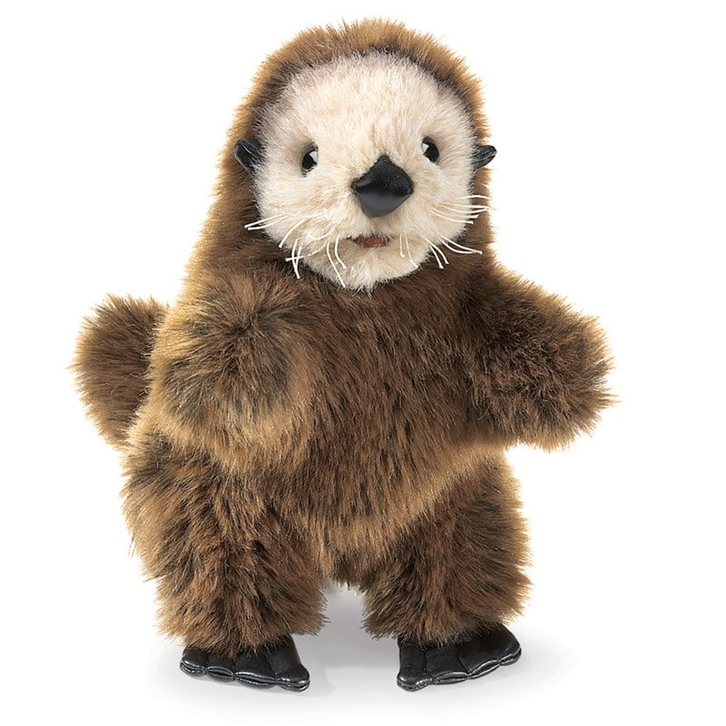 Baby Sea Otter Puppet by Folkmanis Baby Sea Otter Puppet by Folkmanis