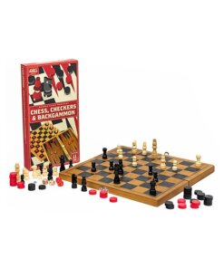 Chess Checkers Backgammon by Professor Puzzle 1