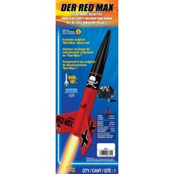 Der Red Max Intermediate Rocket by Estes