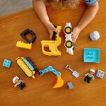 Duplo Construction Truck and Tracked Excavator by 3