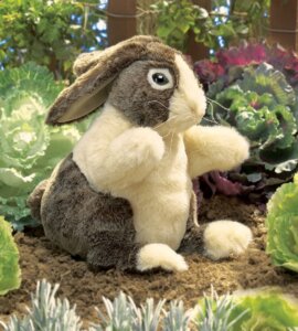 Dutch Rabbit Puppet by Folkmanis 1