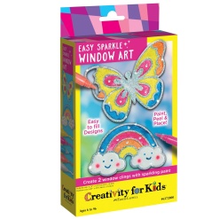 Easy Sparkle Window Art by Creativity for Kids
