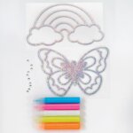 Easy Sparkle Window Art by Creativity for Kids 3