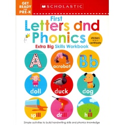 First Letters and Phonics Get Ready for Pre K Workbook Scholastic Early Learners by Scholastic