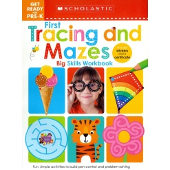 First Tracing and Mazes Get Ready for Pre K Workbook Scholastic Early Learners by Scholastic
