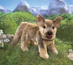 German Shepard Puppy Puppet by Folkmanis 1