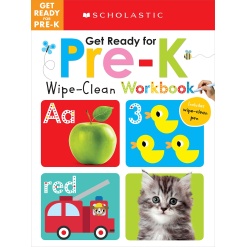Get Ready for Pre K Wipe Clean Workbook Scholastic Early Learners by Scholastic