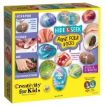 Hide Seek Paint Pour Rocks by Creativity for Kids