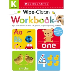 Kindergarten Wipe Clean Workbook Scholastic Early Learners by Scholastic