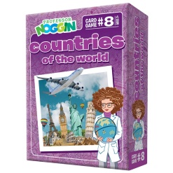 Professor Noggins Countries of the World Card Game by Outset Media