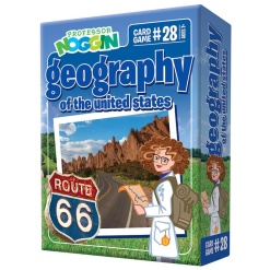Professor Noggins Geography of the United States Card Game by Outset Media