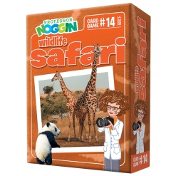Professor Noggins Wildlife Safari Card Game by Outset Media