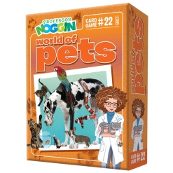 Professor Noggins World of Pets Card Game by Outset Media
