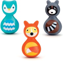 Raccoon Wobble Toy by Kid O 2