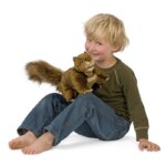 Red Squirrel Puppet by Folkmanis 2
