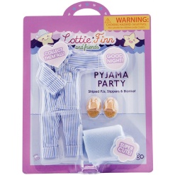 Stripped Pajama Set for Lottie Dolls by Schylling