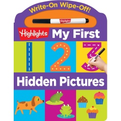 Write On Wipe Off My First 123 Hidden Pictures by Highlights