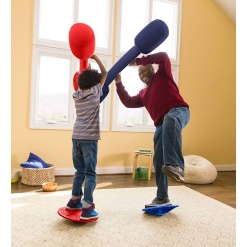 Balance Jousting Set with Inflatable Boppers by Hearthsong
