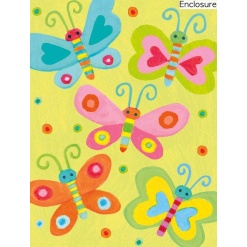Butterfly Enclosure Card by Peaceable Kingdom
