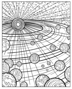 Creative Haven SkyScapes Coloring Book by Dover Publications 2