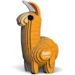 Eugy 3D Cardboard Model Llama by Geotoys