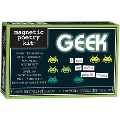 Geek Magnetic Poetry by Magnetic Poetry