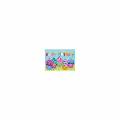 Happy Birthday Cupcakes Card by Peaceable Kingdom