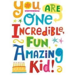 Incredible Kid Birthday Card by Peaceable Kingdom