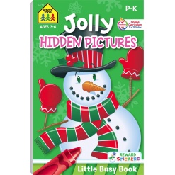 Jolly Holiday Hidden Pictures by School Zone