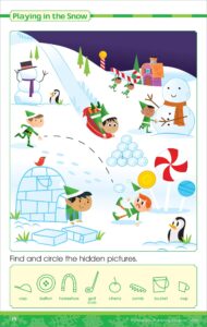 Jolly Holiday Hidden Pictures by School Zone 5