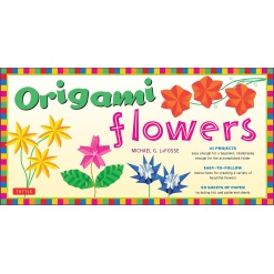 Origami Flowers Kit by Tuttle