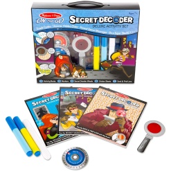 Secret Decoder Deluxe Activity Set by Melissa Doug
