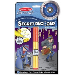 Secret Decoder Game Book by Melissa Doug