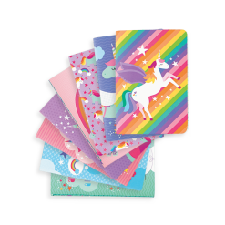 Set of 8 Pocket Pal Journals Unique Unicorns by ooly