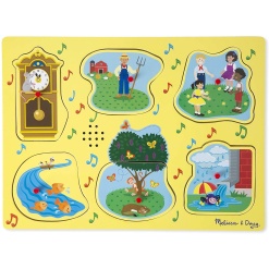 Sing Along Nursery Rhymes Sound Puzzle by Melissa Doug