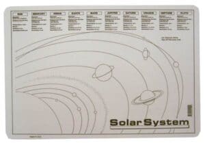 Solar System Placemat by Painless Learning 1