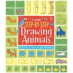 Step by Step Drawing Animals by Usborne