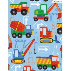 Trucks Enclosure Card by Peaceable Kingdom
