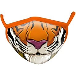 Wild Smiles Tiger Face Mask by Wild Republic