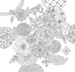 Zen Garden Adult Coloring Book by Peter Pauper Press 1