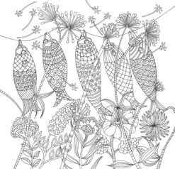 Zen Garden Adult Coloring Book by Peter Pauper Press 3