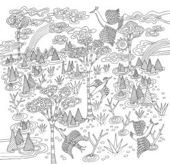 Zen Garden Adult Coloring Book by Peter Pauper Press 4